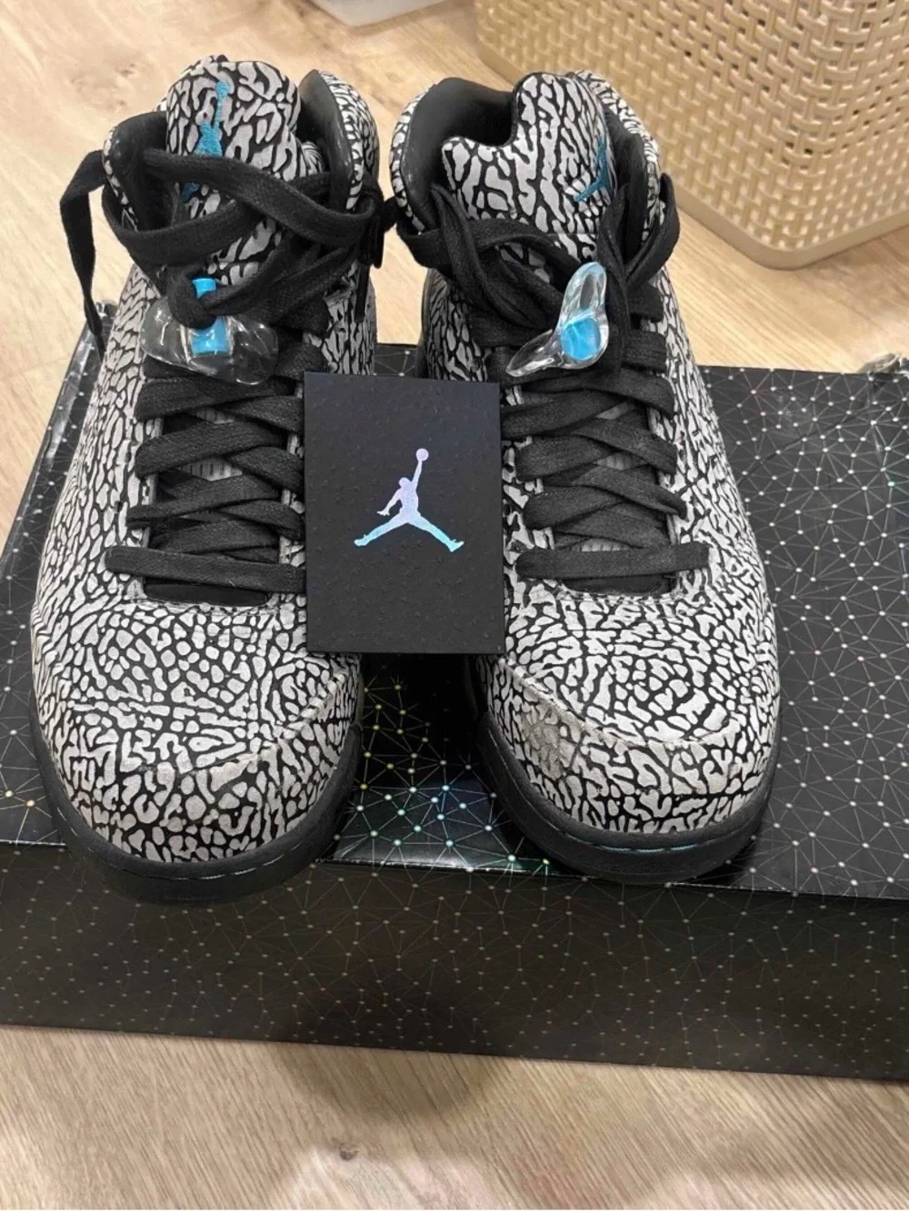 Jordan Air Jordan 5 Retro 3Lab5 Elephant Print / Cement Grey with ORIGINAL BOX